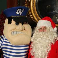 Louie and Santa Claus